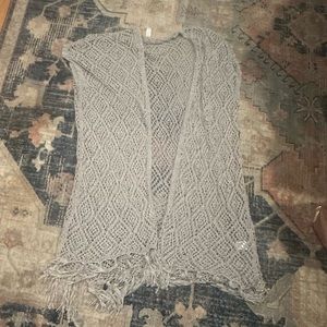 Crocheted sweater